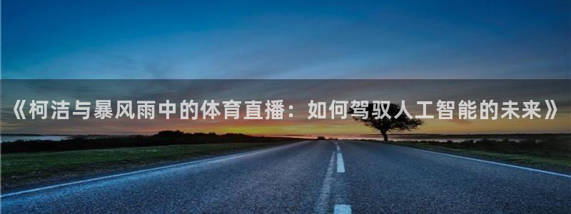 河豚直播：《柯洁与暴风雨中的体育直播：如何驾驭人工智能的未来》